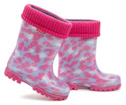 Demar 0039 dětské růžové gumáky