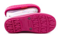 Demar 0048A dětské růžové gumáky s jednorožcem