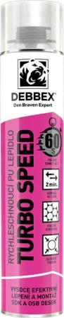 Den Braven Pěna montážní 750ml TURBO SPEED 60s Den Braven Pěna montážní 750ml TURBO SPEED 60s