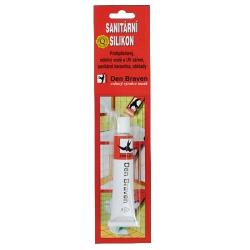 Den Braven Silikon sanitární 23ml BÍ RL Den Braven Silikon sanitární 23ml BÍ RL