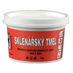 Den Braven Tmel sklenářský 1kg kelímek Den Braven Tmel sklenářský 1kg kelímek