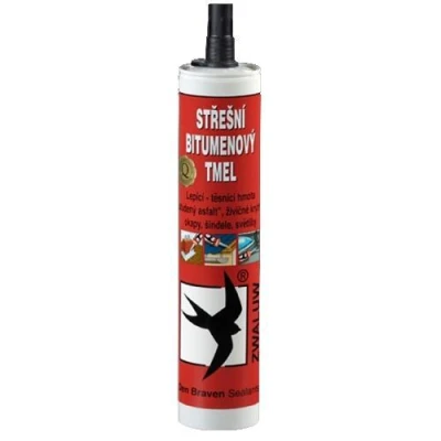 Den Braven Tmel strešní bitumenový 310ml Den Braven Tmel strešní bitumenový 310ml