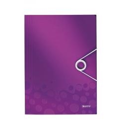 LEITZ Desky na dokumenty WOW, PP, purpurová LEITZ Desky na dokumenty WOW, PP, purpurová