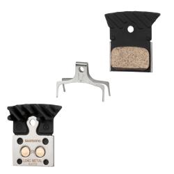 SHIMANO Brzdové doštičky SH L04C kovové, s pružinou+chladič