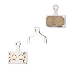 SHIMANO Destičky brzdové SH K04S kovové, s pružinou