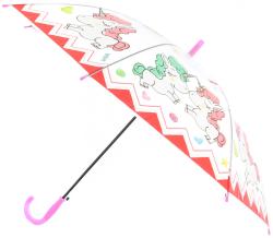 Deštník dětský jednorožci 67x86cm vystřelovací 3 barvy