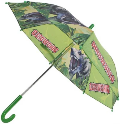 Deštník dětský mechanický 68x60cm dinosaurus zelený Deštník dětský mechanický 68x60cm dinosaurus zelený