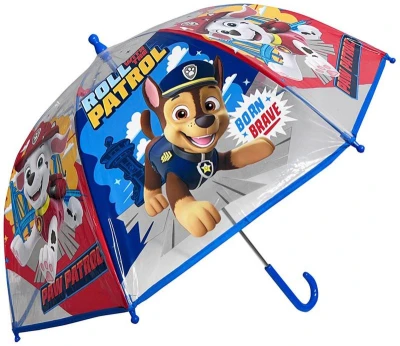 Deštník dětský Tlapková Patrola (Paw Patrol) 45x65cm manuální transparentní Deštník dětský Tlapková Patrola (Paw Patrol) 45x65cm manuální transparentní