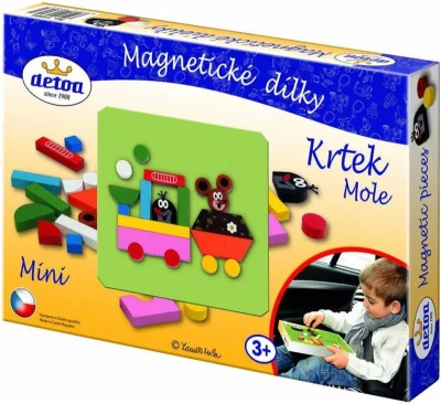 Detoa Dílky magnetické KRTEK (Krteček) Set 27ks