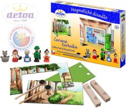 Detoa Divadlo magnetické Červená Karkulka (dřevěná hračka) Detoa Divadlo magnetické Červená Karkulka (dřevěná hračka)