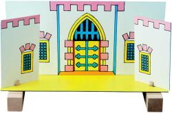 Detoa Divadlo magnetické Hrad (dřevěná hračka)