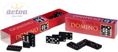 Detoa DŘEVO Domino set 28 dílků v krabičce (společenská hra) Detoa DŘEVO Domino set 28 dílků v krabičce (společenská hra)