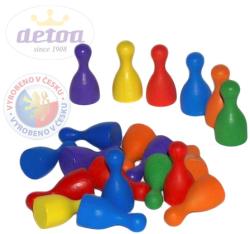 Detoa DŘEVO Figurky 25mm sada 24kusů v sáčku Detoa DŘEVO Figurky 25mm sada 24kusů v sáčku