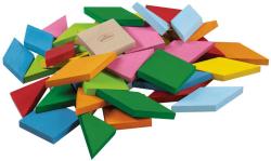 Detoa DŘEVO Mozaika barevná puzzle skládačka (dřevěná hračka)