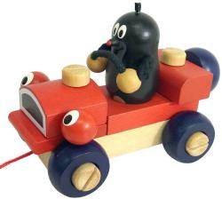 Detoa KRTEK a mrkací auto s Krtečkem (dřevěná hračka)