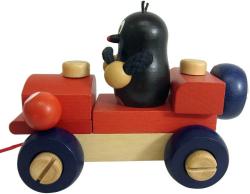 Detoa KRTEK a mrkací auto s Krtečkem (dřevěná hračka)