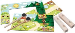 Detoa Magnetické divadlo se zvířátky do pohádky (dřevěná hračka)