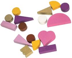 Detoa Puzzle magnetické Princezny v krabici (dřevěná hračka)