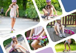 Dětská freestyle cyklistická helma Seven Minnie růžová