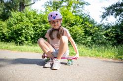 Dětská freestyle cyklistická helma Seven Minnie růžová