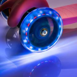 Meteor Tucan růžovo-modrá dětská tříkolová koloběžka