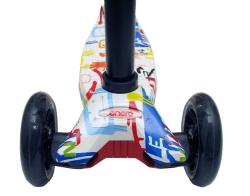 Enero Maxi Scooter Smile dětská koloběžka s LED kolečky