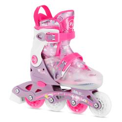 Nils NJ1025 FLIPZY růžové dětské kolečkové brusle