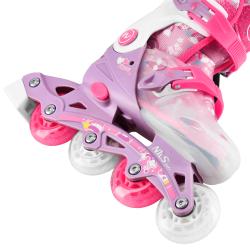 Nils NJ1025 FLIPZY růžové dětské kolečkové brusle