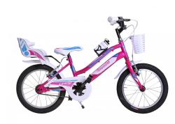 Casadei Lincy Fuxia 16 dětské kolo + blikačky zdarma