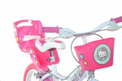Dino 144R-HK2 Hello Kitty 14 dětské kolo + reflexní sada