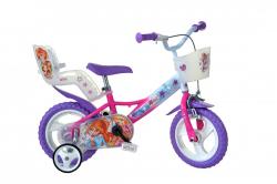 Dino 124RL-WX7 Winx Club 12 dětské kolo + reflexní sada
