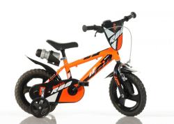 Dino 412UL-26R88 oranžové 12 dětské kolo