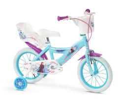Huffy Frozen - Ledové království 14 modré dětské kolo + reflexní sada