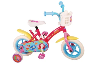 Volare Peppa pig 10 růžové dětské kolo