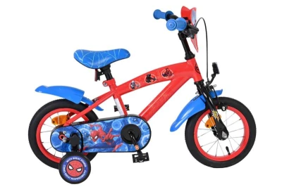 Volare Spiderman 12 červené CB dětské kolo
