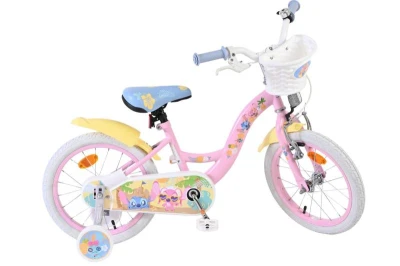 Volare Stitch 16 růžové dětské kolo