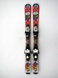 Snowli 100 cm dětské carvingové lyže s vázáním do 45 kg Snowli 100 cm dětské carvingové lyže s vázáním do 45 kg