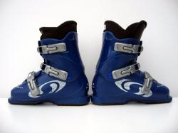 Salomon T3 čierne detské lyžiarky 245 mm