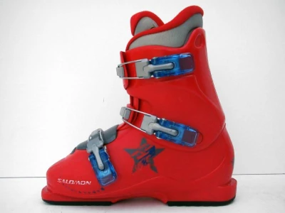 Salomon T3 čierne detské použité lyžiarky 265 mm