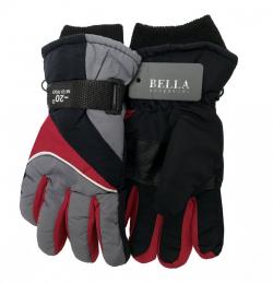 Dětské zimní rukavice Bella Accessori 9009-6 šedá Dětské zimní rukavice Bella Accessori 9009-6 šedá