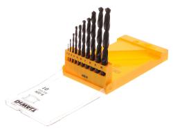 DEWALT Sada vrtáků do kovu HSS-R DIN 338 DT5911, 10 dílná, bez krabičky