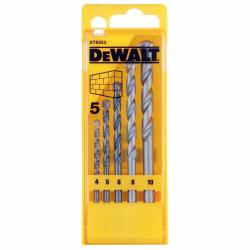 DEWALT Sada vrtáků do zdiva DT6952, 5 dílná DEWALT DEWALT Sada vrtáků do zdiva DT6952, 5 dílná DEWALT