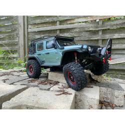 DF-4S PRO Crawler zelenošedá metalíza 313mm 1:10, naviják, LED + sleva 1500,- na příslušenství