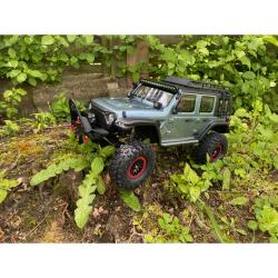 DF-4S PRO Crawler zelenošedá metalíza 313mm 1:10, naviják, LED + sleva 1500,- na příslušenství