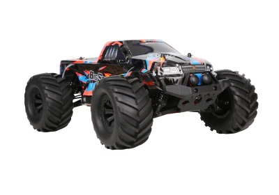 DF models BigStrike monster truck 1:10 RTR ALU podvozek, omezení výkonu pro děti
