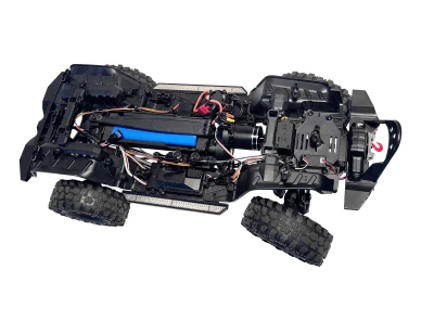 DF Models DF-04S PRO BL 1:10 brushless RC crawler s LED osvětlením, elektrickým navijákem, 2stupňovou převodovkou a uzávěrkami diferenciálů