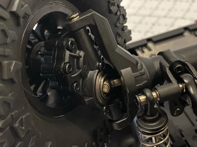 DF Models DF-04S PRO BL vínová metalická 1:10 brushless RC crawler