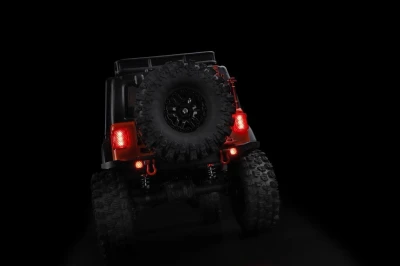 DF Models DF-04S PRO BL vínová metalická 1:10 brushless RC crawler