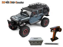 DF-4S PRO Crawler zelenošedá metalíza 313mm 1:10, naviják, LED + sleva 1500,- na příslušenství