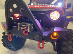 DF-4S PRO Crawler zelenošedá metalíza 313mm 1:10, naviják, LED + sleva 1500,- na příslušenství